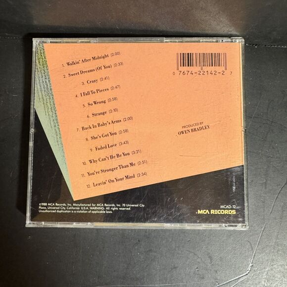 Four CD Music Bundle: Including Patsy Cline, Kenny Rogers, and Jimmy Wakely [70] - Picture 9 of 10